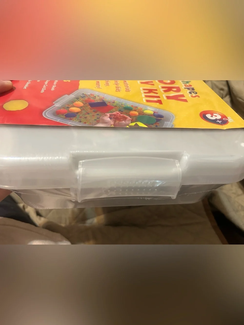 Doodle Hog Colors & Shapes Sensory Activity Kit Bin